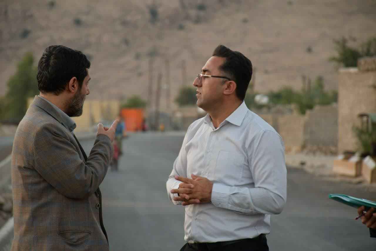 بازدید سرزده سیدناصر حسینی‌پور از پروژه‌های بنیاد مسکن انقلابی اسلامی گچساران