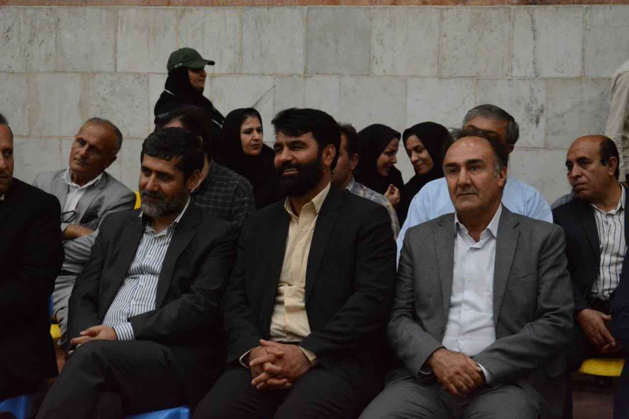 مراسم افتتاحیه مسابقات ورزشی فرهنگیان استان در گچساران
