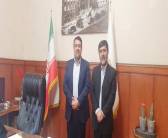 دیدار سیدناصر حسینی پور با دکتر نجارزاده  مدیرعامل بانک ملی ایران